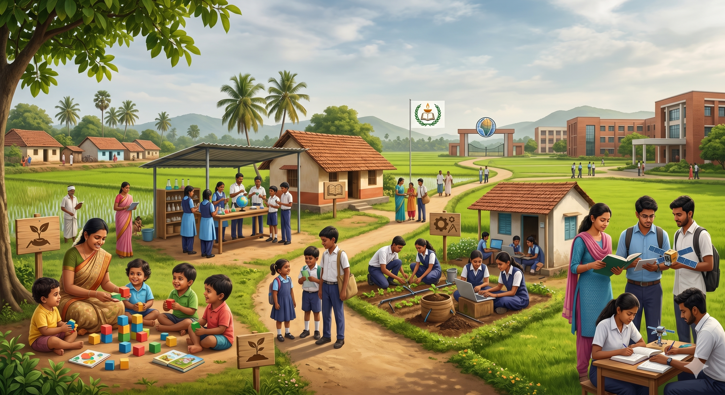 SSB கல்விப் பணி